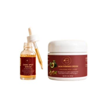 Blisfull Skin Glow Duo, Face Serum & Moisturizing Cream Bundle | Save 10%
