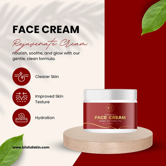 Silky Smooth: Nourishing Face Cream for Youthful, Hydrated Skin - BLIS FULL SKIN